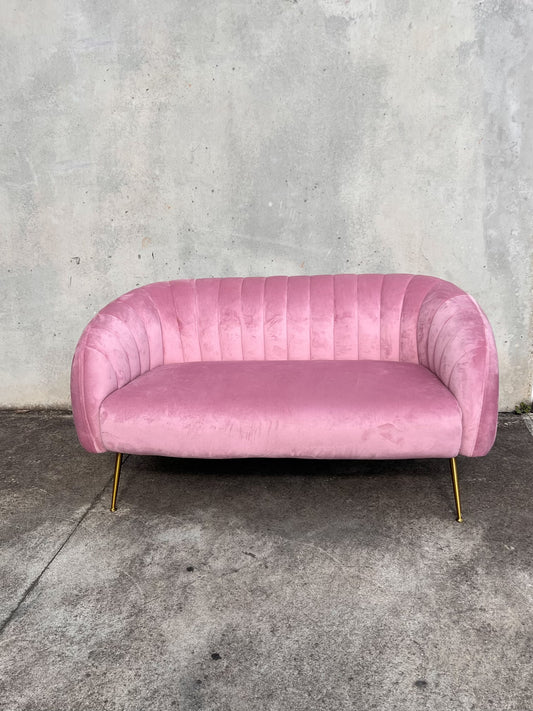 Mauve Pink Sofa